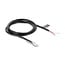 Delock Temperature Sensor Cable M4 with 2 x open wire ends PVC round B25/85 3977K 1 m