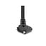 Delock USB 5 Gbps Cable USB Type-C™ male straight to USB Micro-B male with screw distance 18 mm 90° upwards angled 0.3 m black