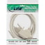 InLine® Seriële kabel, 37-pin male / male, gegoten, 1:1 bezet, 6m