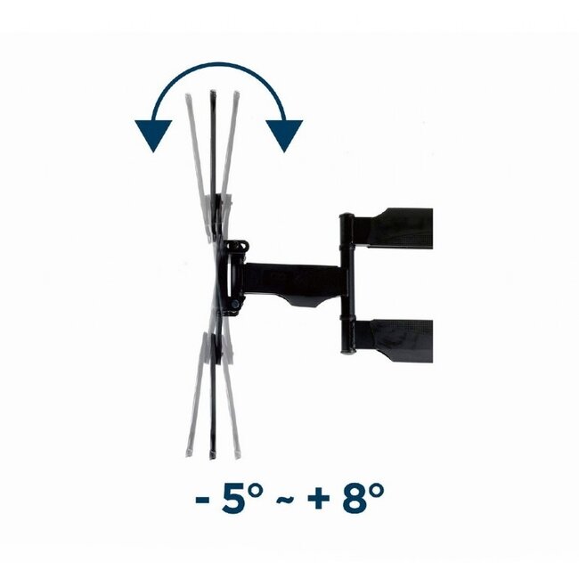 Gembird premium TV-muurbeugel | tot 55 inch | full motion