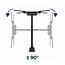 Gembird premium TV-muurbeugel | tot 55 inch | full motion