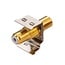 Tulp Keystone module - Tulp (v) | audio links (wit) | verguld | metaal