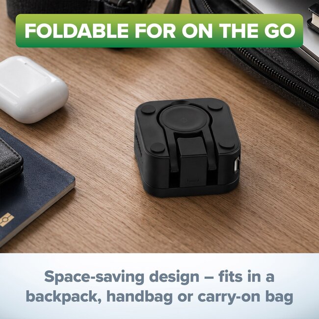 InLine  3-in-1 draadloze lader | MagSafe | 18W