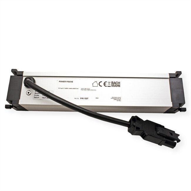 BACHMANN Power Frame 3xUTE, 1x oplader USB dubbel