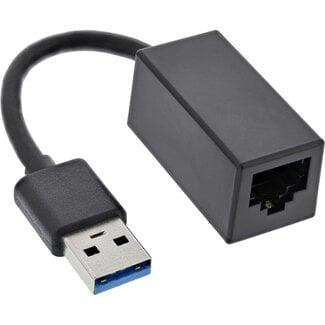 InLine InLine® USB 3.2 netwerkadapterkabel, Gigabit netwerk, USB-A
