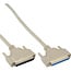 InLine® Seriële verlengkabel, 37-pins stekker / bus, 1:1 bezet, 1m