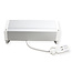 BACHMANN DESK2 ALU WIT 2xUTE 1xCM 1xUSB A/C 22W 0,2m GST18