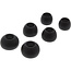 InLine® woodin-ear, in-ear headset met kabelmicrofoon en functietoets, walnoot