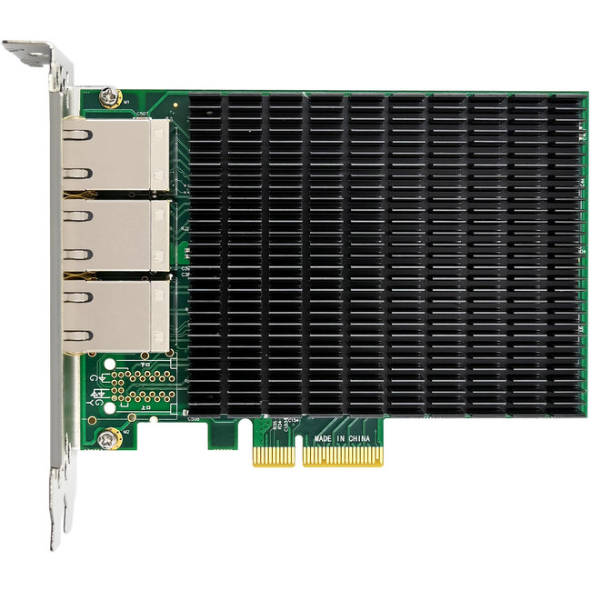 InLine® 6-poorts Gigabit netwerkkaart, 6x RJ45 1 Gb/s, PCIe x4