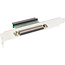 InLine® SCSI III U320 slot bracket,68-pin mini Sub D socket,binnen/buiten