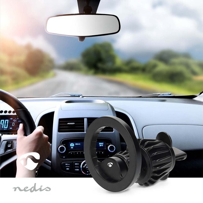Nedis magnetische smartphone autohouder | luchtrooster bevestiging