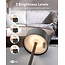 Goobay LED-tafellamp | 25 cm hoog | warm wit | dimbaar | oplaadbaar (USB-C) | zwart | IP44