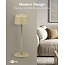Goobay LED-tafellamp | 25 cm hoog | warm wit | dimbaar | oplaadbaar (USB-C) | beige | IP44