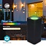 Nedis SmartLife buitenlamp | wandlamp | Bluetooth | RGB + warm/koel-wit | IP44