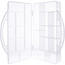 InLine® Kleine onderdelenbak, 11 compartimenten, afmetingen: 271x186x40mm