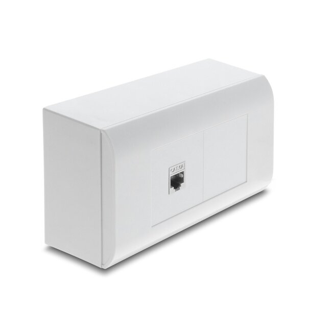 Delock Easy 45 Module Keystone Holder 45 x 45 mm white