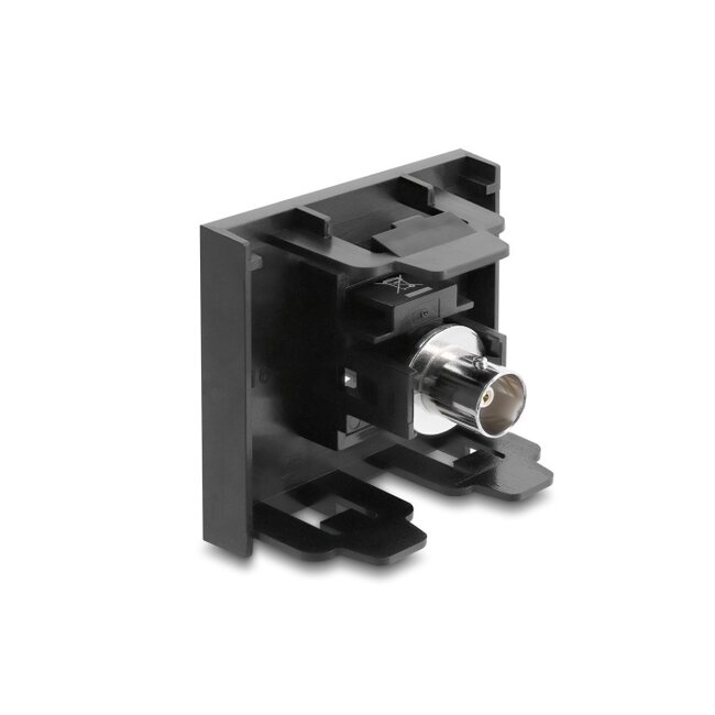 Delock Easy 45 Module BNC female to BNC female 50 Ohm black