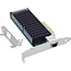 InLine® 10 Gigabit netwerkkaart, 1x RJ45 10Gb/s, PCIe x8