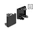 Delock Easy 45 Module Cover Plate 45 x 45 mm black