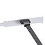 InLine® PCI-slothouder, USB-C naar USB 3.2 voorpaneel Key-A intern, 0,3 m