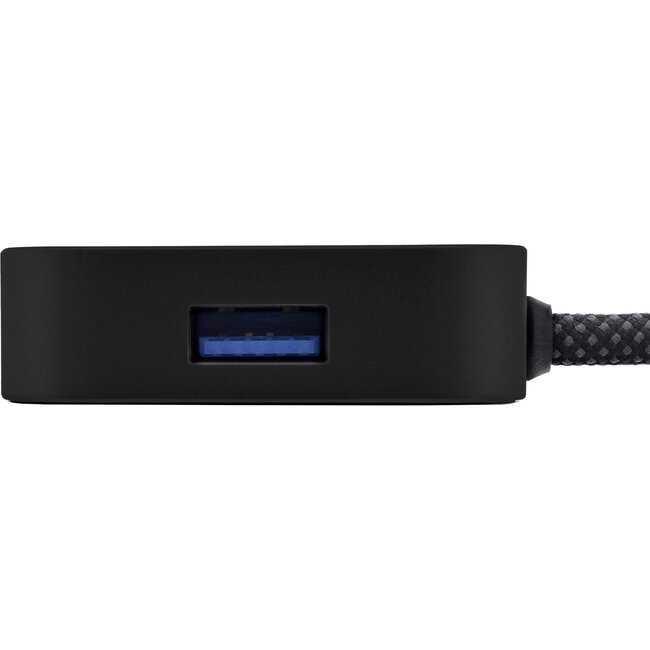 InLine® USB-vingerafdrukscanner met hub, Windows Hello, 1,5 m, zwart