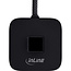 InLine® USB-vingerafdrukscanner met hub, Windows Hello, 1,5 m, zwart
