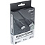 InLine® USB 2.0-kabel, USB-C-snelladingskabel 100 W, Black Cookie/zwart 2m