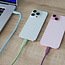 InLine® USB 2.0-kabel, USB-C-snelladingskabel 100 W, ijsbonbon/blauw 2m
