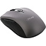 InLine® Muis 3-in-1, Bluetooth + 2x 2,4GHz radio, 5 knoppen, optisch,grijs/zwart