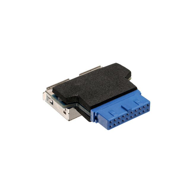 InLine® USB 3.0-adapter, 2x A-aansluiting naar pin-aansluiting