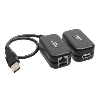 InLine InLine® USB-uitbreiding, tot 60 m via RJ45 Cat. 5e netwerkkabel