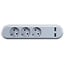 BACHMANN SMART 3x geaard contact 2x USB oplader, 5VDC 3,1 A  , wit