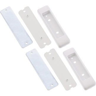 InLine InLine® Slatwall montagezuilen aluminium, voor tafelmontagepaneel, set van 2