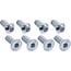 InLine® Slatwall montagezuilen aluminium, voor tafelmontagepaneel, set van 2