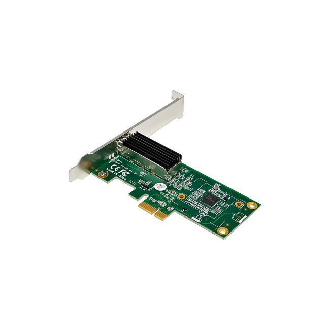 InLine® Gigabit netwerkkaart, 1x SFP, PCIe x1, incl. laagprofiel slot bracket