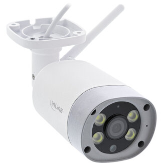 InLine InLine® SmartHome HD WLAN-buitencamera met LED, IP66