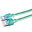 DÄTWYLER patchkabel Cat.5e (Klasse D) S/UTP, CU 5502 flex PVC, Hirose TM11, groen, 7 m