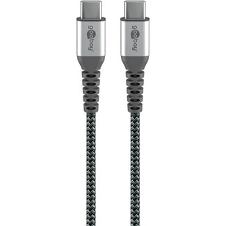 Goobay Goobay USB-C kabel | USB2.0 | PD 60W | nylon | 0,50 meter