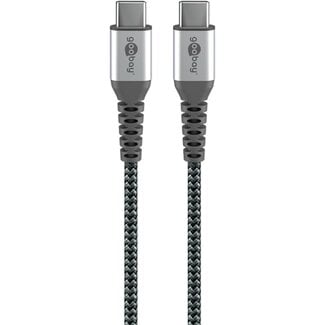 Goobay Goobay USB-C kabel | USB2.0 | PD 60W | nylon | 1 meter