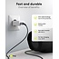 Goobay USB-C kabel | USB2.0 | PD 60W | nylon | 0,50 meter