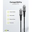 Goobay USB-C kabel | USB2.0 | PD 60W | nylon | 0,50 meter