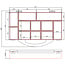 InLine® Kleine onderdelenbak, 11 compartimenten, afmetingen: 271x186x40mm