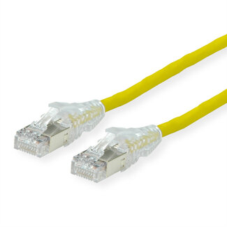SECOMP DÄTWYLER patchkabel Cat.6 (klasse E) S/FTP, CU 7702 flex LSOH, Hirose TM21, geel, 5 m