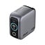 Verbatim USB lader met display | 2x USB-C PD en 1x USB-A QC | incl. USB-C kabel | GaN | 65W | grijs