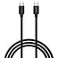 Verbatim USB lader met display | 2x USB-C PD en 1x USB-A QC | incl. USB-C kabel | GaN | 65W | grijs