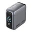 Verbatim USB lader met display | 2x USB-C PD en 1x USB-A QC | incl. USB-C kabel | GaN | 100W | grijs