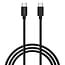 Verbatim USB lader met display | 2x USB-C PD en 1x USB-A QC | incl. USB-C kabel | GaN | 100W | grijs