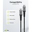 Goobay USB-C kabel | USB2.0 | PD 60W | nylon | 0,15 meter