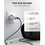 Goobay USB-C kabel | USB2.0 | PD 60W | nylon | 0,15 meter
