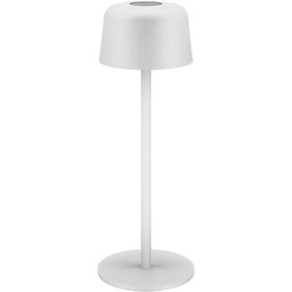Goobay Goobay LED-tafellamp | warm wit | dimbaar | oplaadbaar (USB-C) | wit | IP44